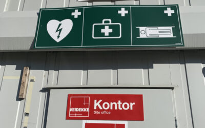 Datasamordnare i skyddsentreprenaden på Lovön
